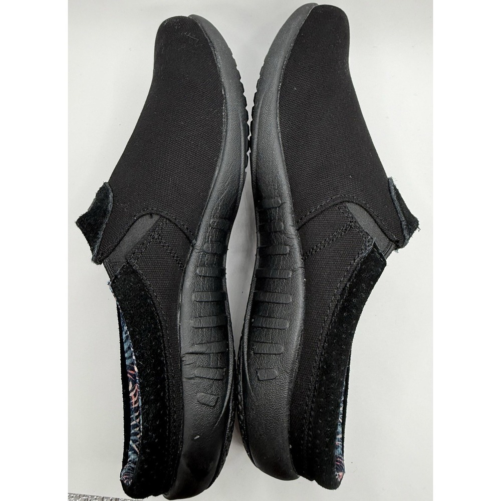 Spenco Siesta Nuevo Perforated Orthotic Slip-On Mule Clog Wmn's Sz 11B Black - Picture 5 of 9